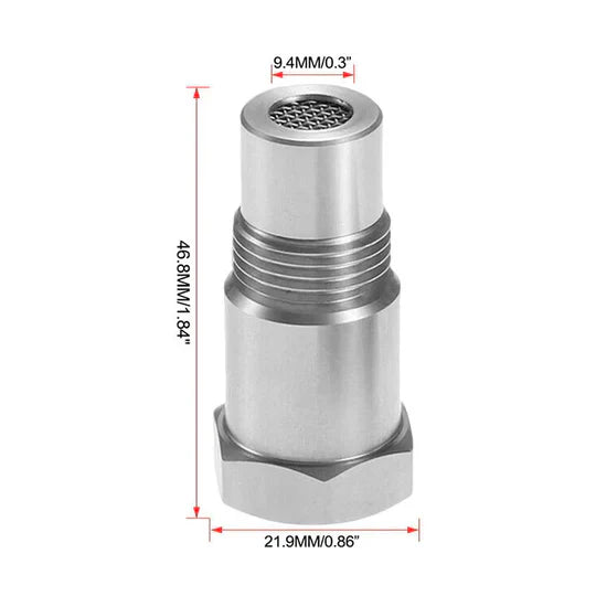 Auto O2 Sensor Adapter – M18x1.5 CEL Fix & Check Engine Light Eliminator