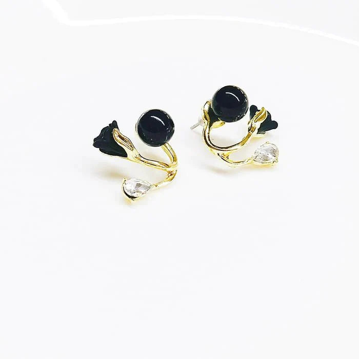 TulipElegance | Verfraai je stijl met elegante bloemenoorbellen!