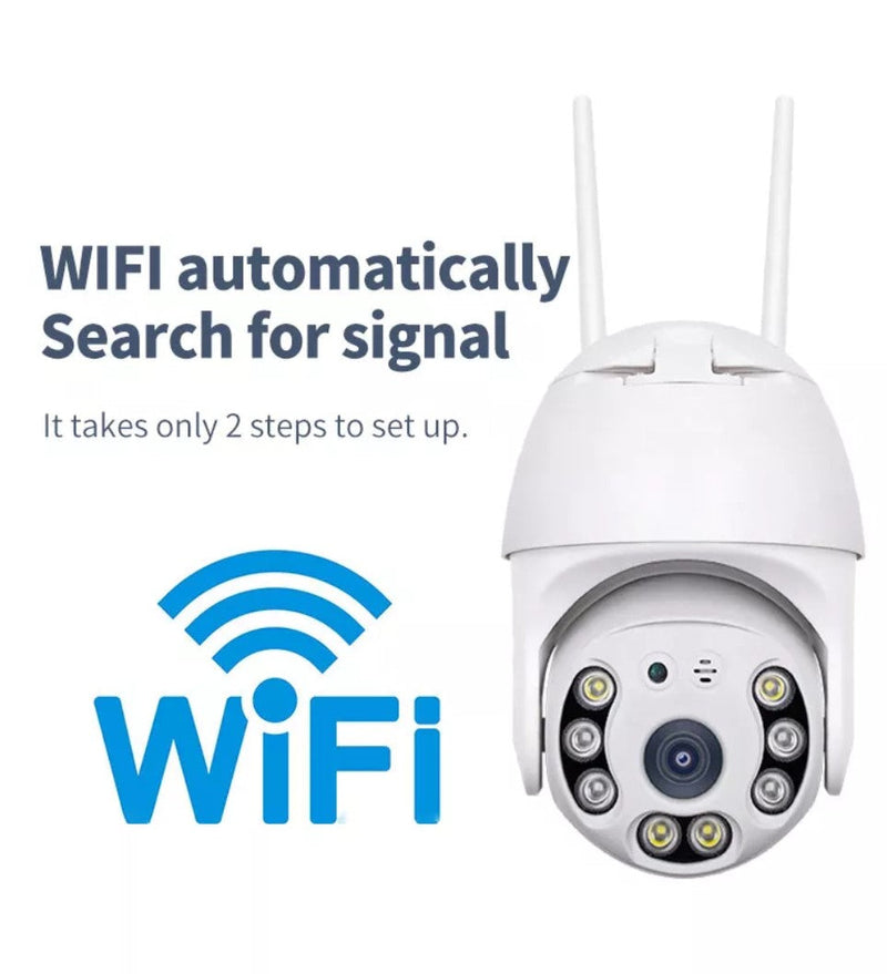 Draadloze Buitenbewakingscamera met WiFi – SecureView 360