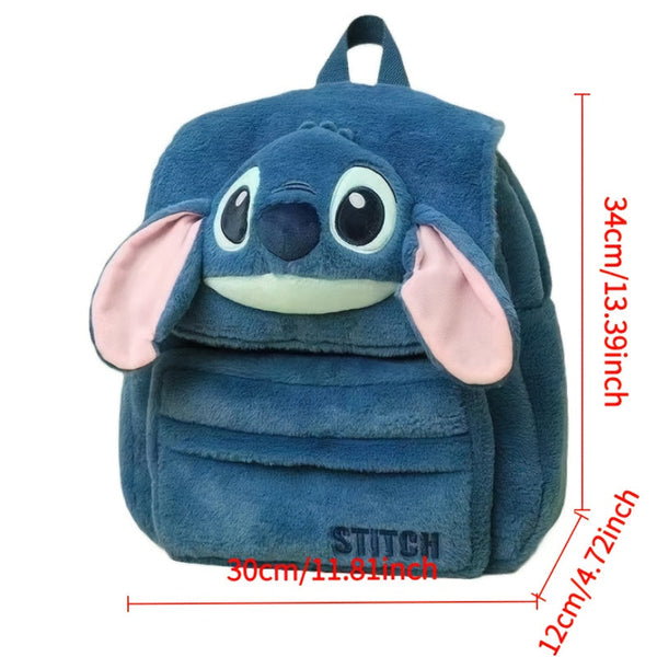 Disney Stitch Pluche Rugzak voor Kinderen – Schattig en Duurzaam voor School en Dagelijks Gebruik