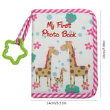 Giraffe Themed Fotoalbum – Duurzaam Herinneringenboek voor Baby's Eerste Foto's