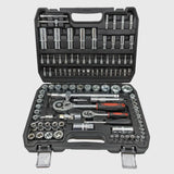 108-delig ratelsleutelset van chroom-vanadium – TorqueMaster