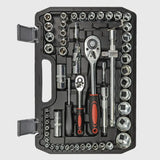 108-delig ratelsleutelset van chroom-vanadium – TorqueMaster