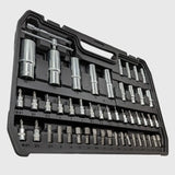 108-delig ratelsleutelset van chroom-vanadium – TorqueMaster