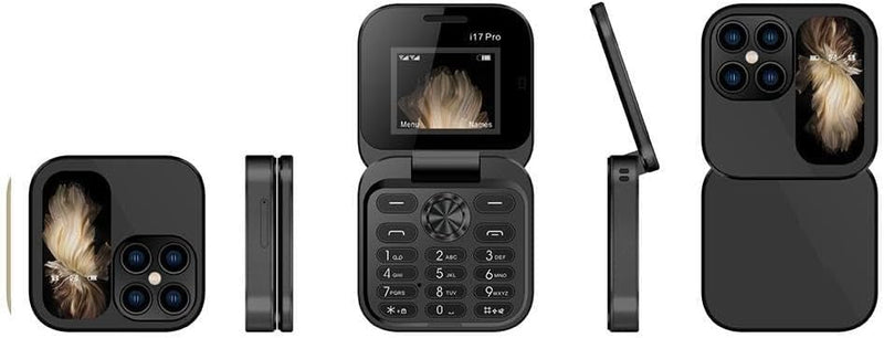 Compacte Opvouwbare Mini-telefoon – FlipLite