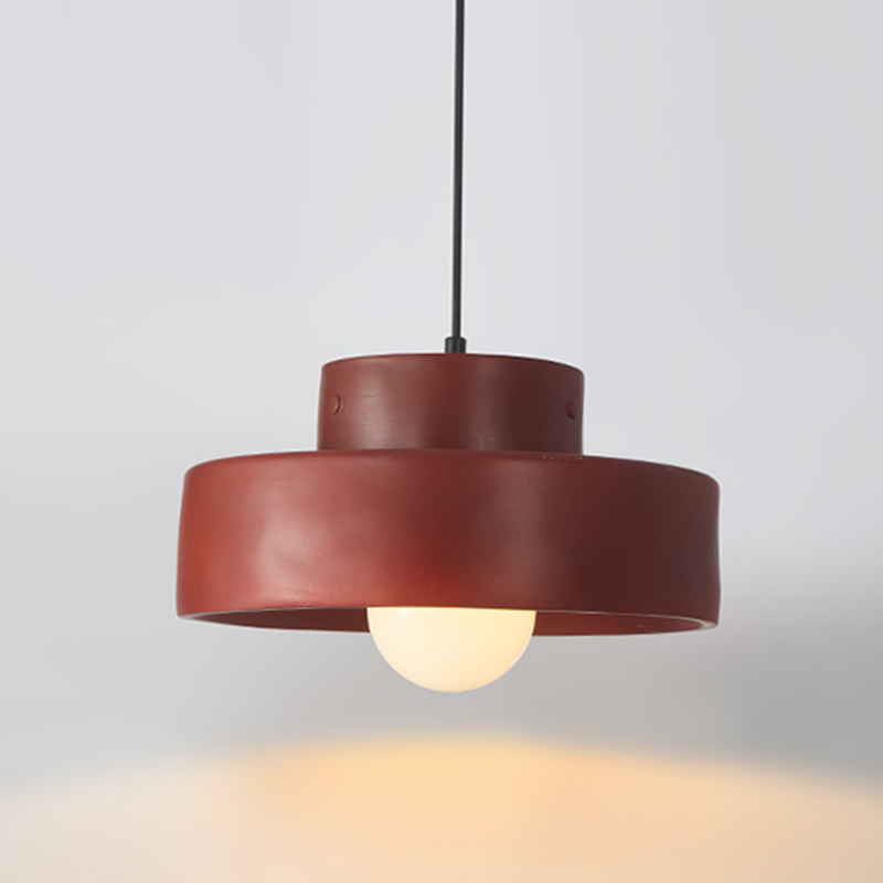 Bray Moderne Hangerlamp van Hars – Strak Ontwerp met Gedurfde Kleuren
