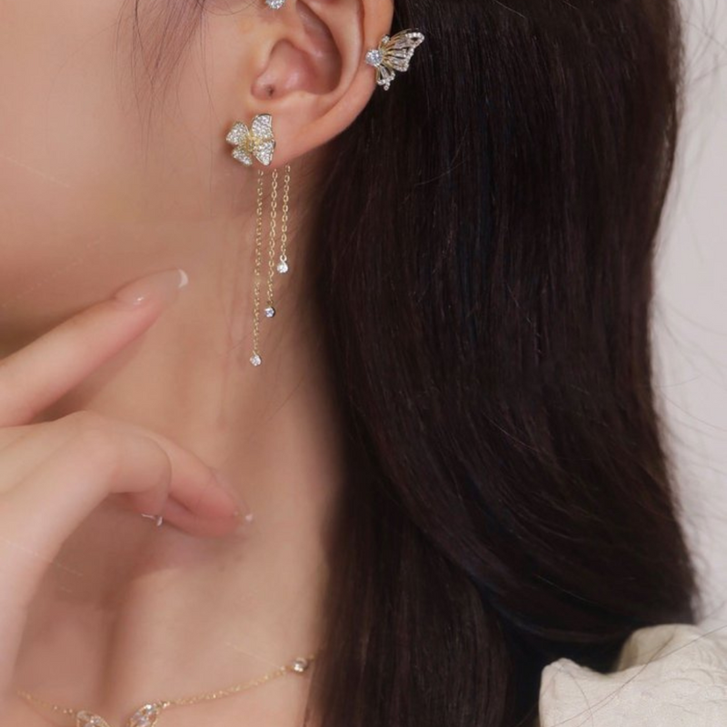 Unieke Vlinder Oorbellen - Aurelia