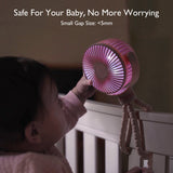 USB Oplaadbare Handheld Koelventilator voor Reizen
