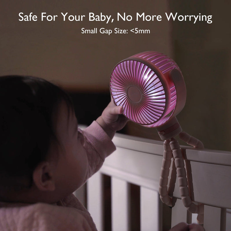 USB Oplaadbare Handheld Koelventilator voor Reizen