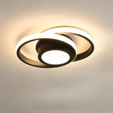 Moderne LED-Plafondlamp met Dubbelring-Design – Twilight Rings