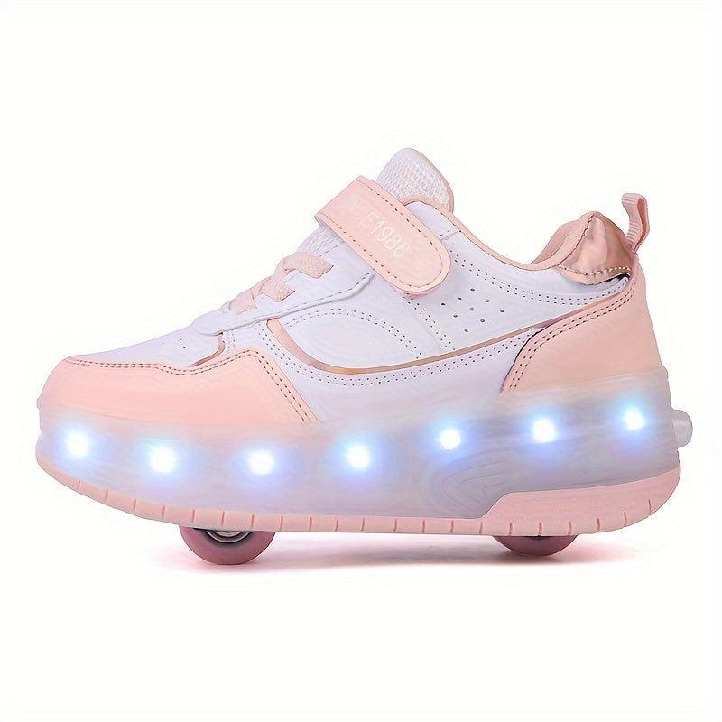 GlowRiders Roller Sneakers - Voor Kinderen met Lichtspektakel