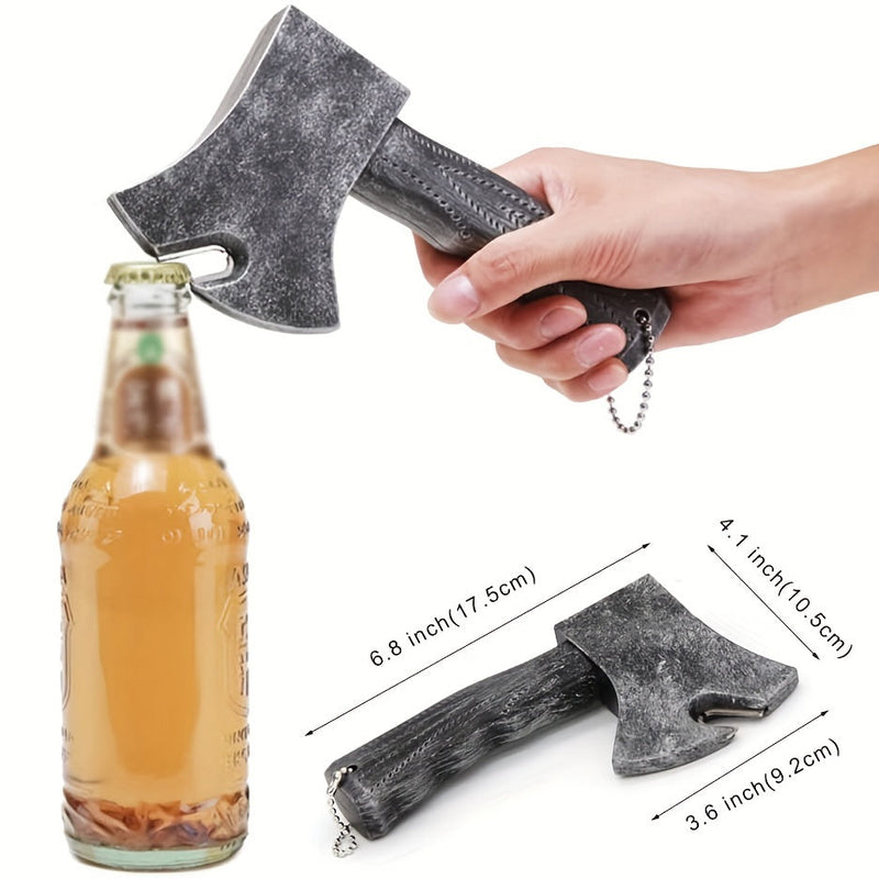 Battle Axe Flesopener – Robuust Ontwerp met Textuur Handgreep
