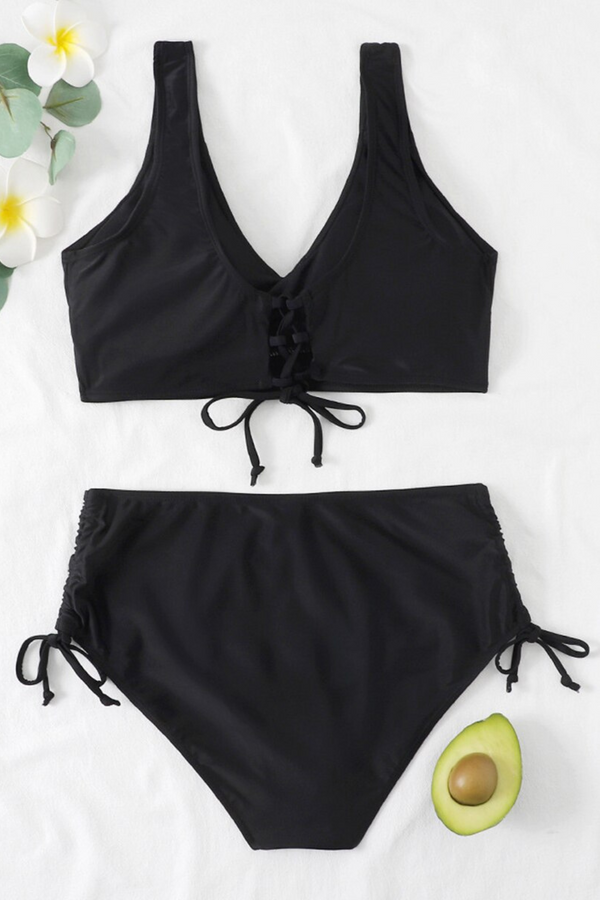 Effen Bikiniset met Sportieve Twist – Solea