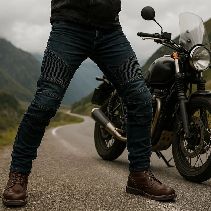 IronGuard Motorbroek – Comfortabele & Veiligheidsgerichte Denim