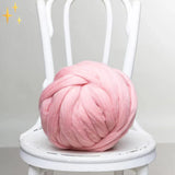 DIY Chunky XL 1000 Gram Wolgaren voor Zachte Dekens - LuxeWool