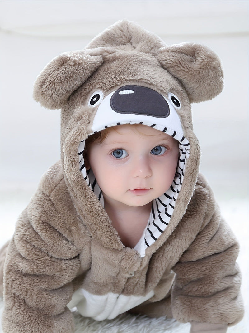 Bennie Beren Rompertje voor Baby's - Warme en Gezellige Jumpsuit voor Buiten