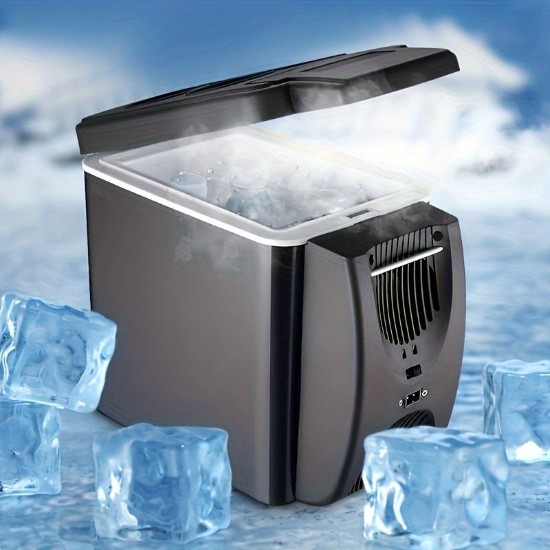 Compacte 6L draagbare mini-koelkast voor auto's – DC 12V elektrische koelbox voor dranken, zeevruchten en fruit, ideaal voor reizen en outdoor-avonturen
