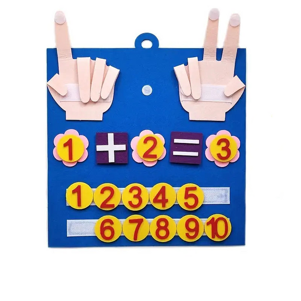 Vilt Telspel voor Kinderen – Educatief Speelgoed voor Vroege Ontwikkeling