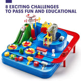 RescueTrack Avonturenset – Educatief Reddingsvoertuigen Speelgoed voor Peuters