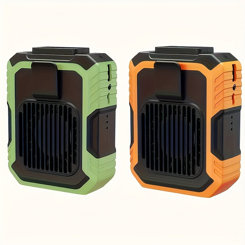 USB Oplaadbare Heupventilator – Draagbaar met Drie Snelheidsinstellingen