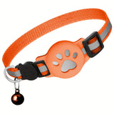 Kattenhalsband met Veiligheidsbuckle en Bel – Verstelbaar voor Katten van Verschillende Maten