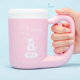 Silicone Hondpoot Cleaner Cup – Draagbare & Zachte Borstel Voetwasser