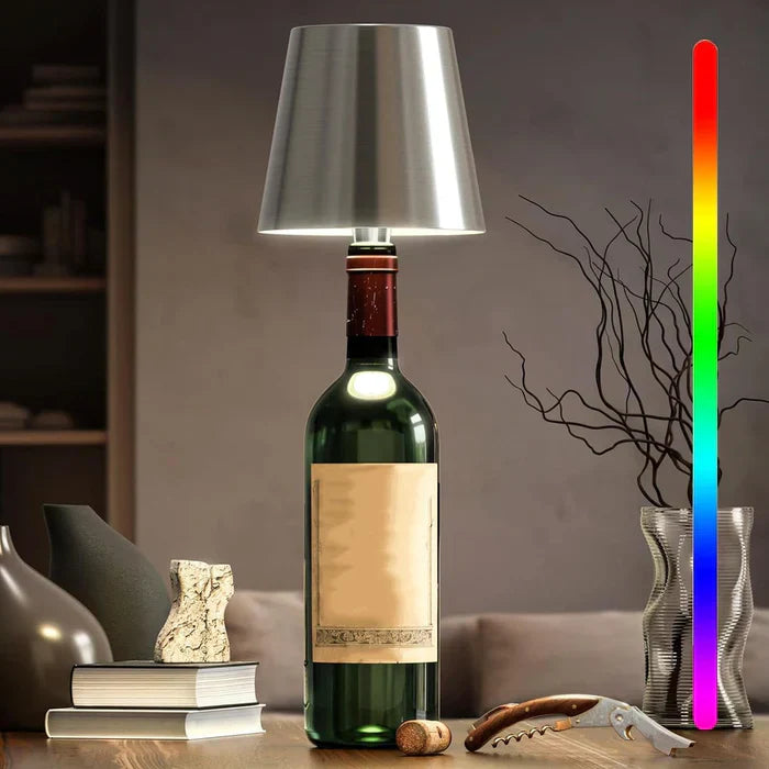 Draagbare LED Flessenlamp - GlowBottle