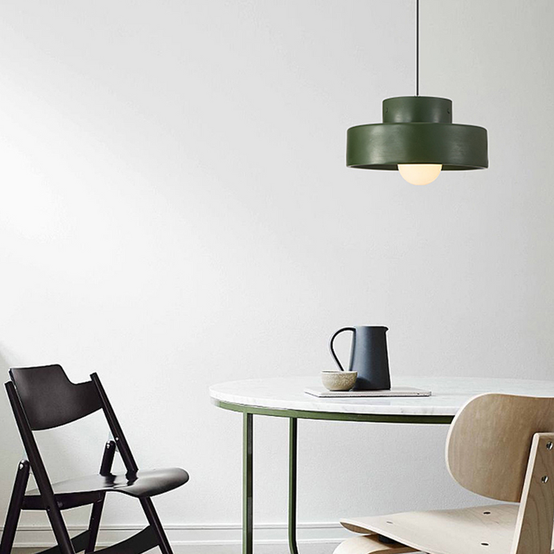 Bray Moderne Hangerlamp van Hars – Strak Ontwerp met Gedurfde Kleuren