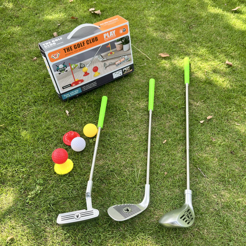 Kinderen Golfset voor Kinderen - Verstelbare Clubs en Doelen voor Eindeloos Speelplezier