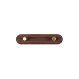 Wandgarderobe van hout met messing haken - LignaHook