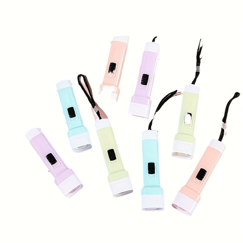 Mini Macaron Fakkelset – 12 Heldere Kleuren in Draagbaar Ontwerp