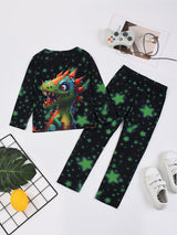 DinoGlow Pyjama Set - Stralende Avonden voor Avontuurlijke Kinderen