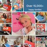 Kinderen Neksteun Kussen met Ergonomische Steun – Dierenthema Keuze