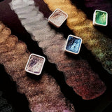 Pearl Waterverfverfset – 20 Kleuren in Vaste Vorm voor Schilderkunst en Kalligrafie