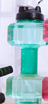 Combineer hydratatie en fitness met de HydraBell, de creatieve sportwaterfles die