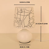 Geometrische Stijl Tafel Lamp - Modern en Sfeervol