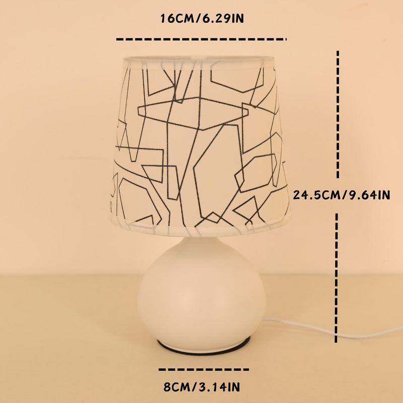 Geometrische Stijl Tafel Lamp - Modern en Sfeervol