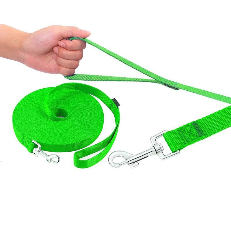 Lange Nylon Hondenriem – Perfect voor Training en Buitenactiviteiten