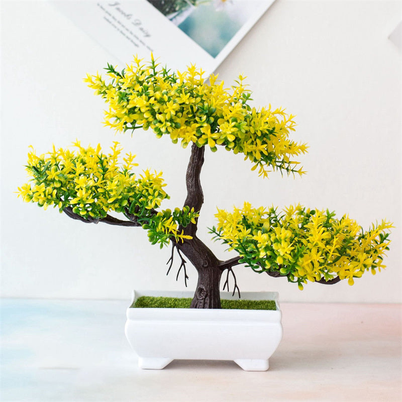 BlossomBonsai Kunstboom – Realistische Mini Bonsai met Roze Bloesem