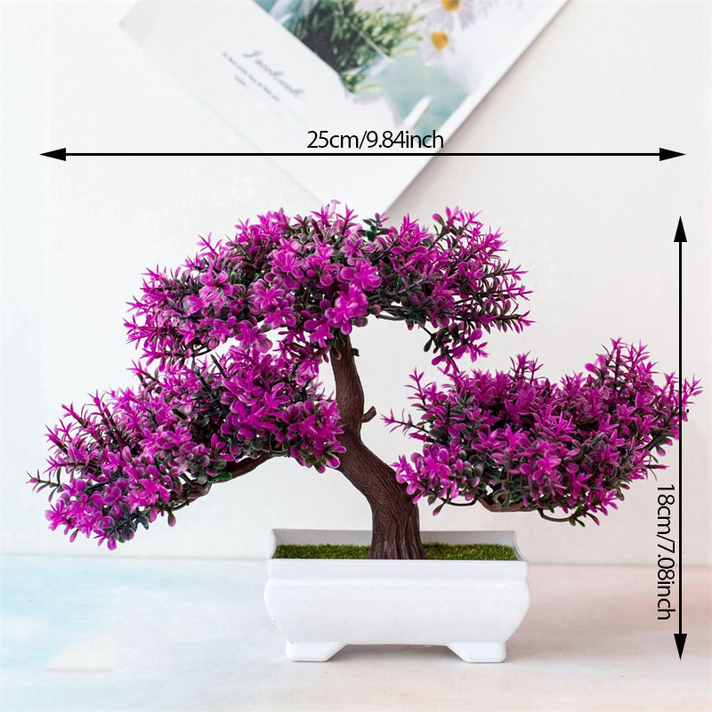 BlossomBonsai Kunstboom – Realistische Mini Bonsai met Roze Bloesem