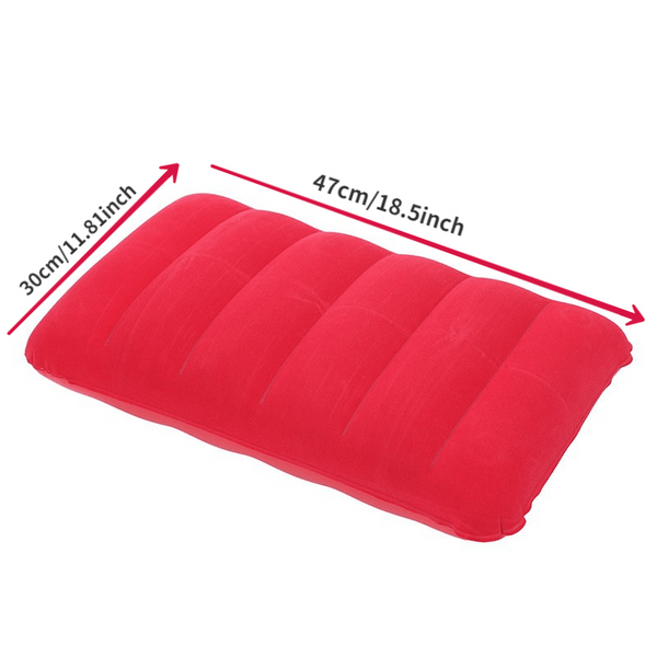 Opblaasbaar Reiskussen voor Onderweg – Comfortabel en Compact voor Kamperen en Avonturen