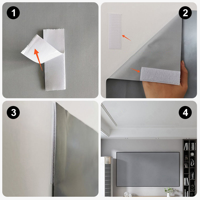 Draagbare 4K Anti-Licht Vouwscherm