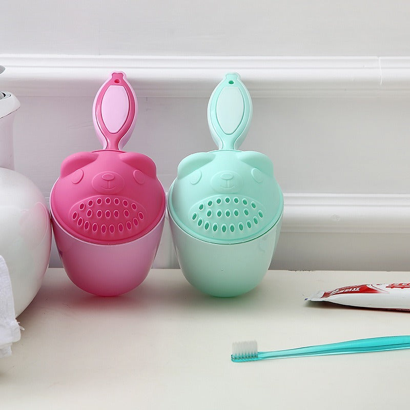 GentleFlow Baby Shampoo Spoelbeker – Oogbescherming & Comfort