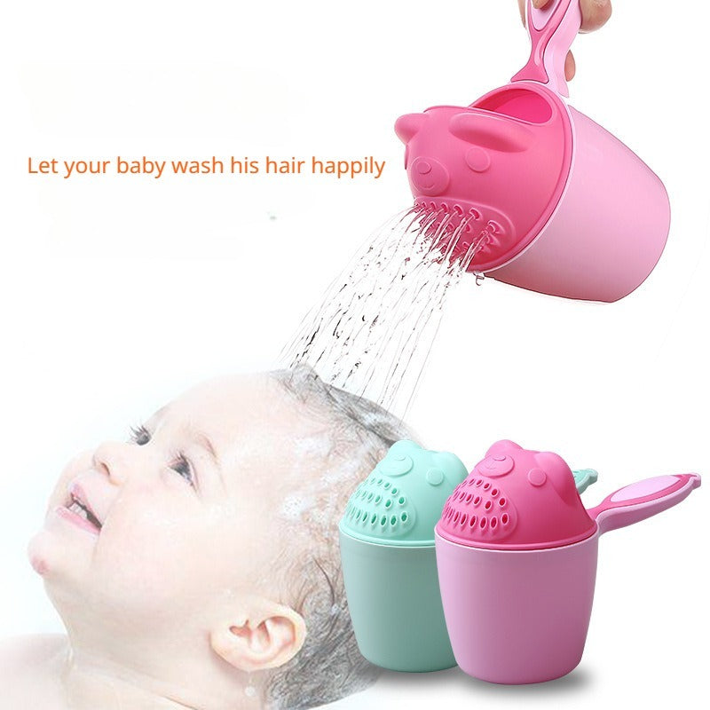 GentleFlow Baby Shampoo Spoelbeker – Oogbescherming & Comfort