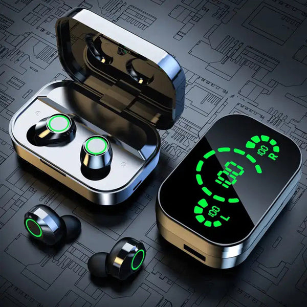 Draadloze Stereo Oordopjes met Oplaadcase – Sportief, Comfortabel en High-Fidelity Geluid