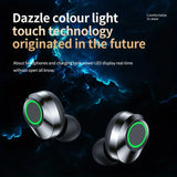 Soniq - UltraBass Draadloze Oordopjes – Sportieve In-Ear Koptelefoon met Oplaadcase