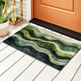 Geometrische Golf Badmat – Perfect voor Badkamer of Entree