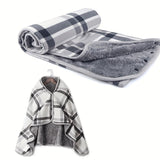 Draagbare Fleece Deken – Warm en Comfortabel voor Thuis, Werk en Outdoor
