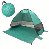 Draagbare Strandtent voor 2-3 Personen – UPF 50 Bescherming en Lichtgewicht Ontwerp