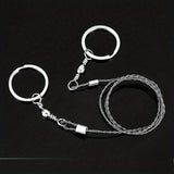 Multifunctioneel Draadzaagje van Roestvrij Staal – Essentieel Overlevingsgereedschap voor Kamperen en Outdoor Avonturen